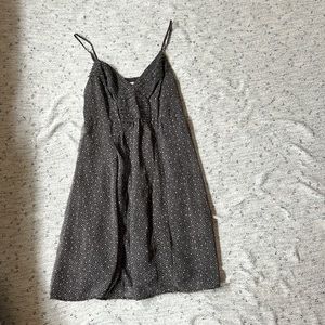 American Eagle Outfitters Grey Flowy Dress
